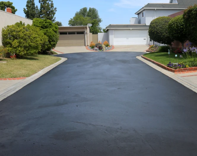 community asphalt driveway